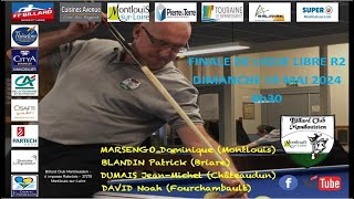 LBCVL - Finale de ligue libre R2 MARSENGO D (Montlouis) -  DAVID N (Fourchambault)