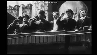 USSR Anthem At 1 may 1926 may day parade (screening)