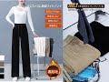 細く見えてまっすぐな美脚に！100%カシミヤ、 20度耐寒、3枚で7590円。