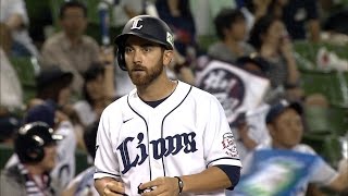 【プロ野球パ】セラテリが仕事！ 逆転の2点タイムリー三塁打  2015/06/10 L-C