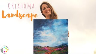 Acrylic Painting Tutorial | How to Paint a Landscape