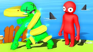 We BATTLE a HUGE EEL as Ragdoll Fighters... (Havocado)