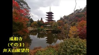 【#西日本旅行･天橋立編】2020.11.6④：成相寺（その１）五重塔、弁天山展望台など