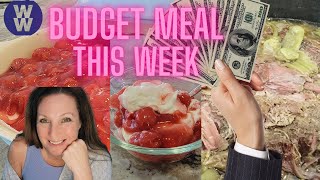 Budget Meal Prep for Weight Watchers 💰#extremebudget