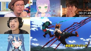 僕のヒーローアカデミア 6期 9話(122話) リアクション 同時視聴 - My Hero Academia Season 6 Episode 9 Reaction Mashup