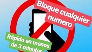 📛Como BLOQUEAR UN NUMERO Para Que No Me Llame 2024