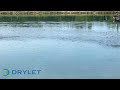 drylet s biological dredging solution boosts biosolids degradation in industrial wastewater lagoon