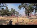 Raw: Vegetation Fire Prompts Evacuations Near Paradise