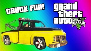 Vanoss中文 GTA 有趣時刻-阿諾史瓦辛格、吊車趣、地圖Bug(GTA 5 Online Funny Moments )