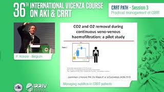 Managing nutrition in CRRT patients - P. Honoré