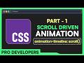 CSS Reading Progress Bar Using Scroll-Driven Animations | animation-timeline: scroll()