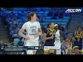 coppin state vs. north carolina game highlights 2024 25 acc women s basketball