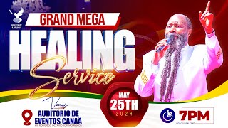 GRAND MEGA HEALING SERVICE IN MANAUS - MAY 25TH, 2024