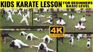 KARATE KIDS LESSON |How To Learn Karate At Home For Kids | KARATE KID | Martial Arts|Karate For Kids