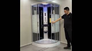 luxury whirlpool cabin cabines de douche sauna bathroom indoor steam shower room