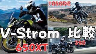 【V-Strom徹底比較】ミドルクラスの650XTに乗って違いを検証する。