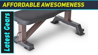 Steelbody Deluxe Utility Bench: BEST Flat Weight Bench?