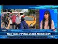 Aksi 'Koboi' Pengemudi Lamborghini