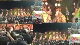 കൊല്ലം പൂരം   28 elephant / 2022 kollam pooram