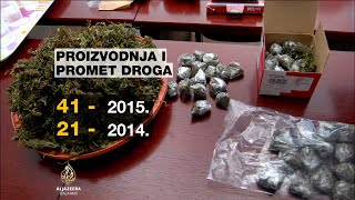 Granična policija BiH: Udvostručena zaplijena droga