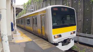 8Kワイド動画🚃中央▪総武線A521編成E231系500番台🚃各駅停車 中野 行き🚃💨