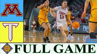 Minnesota vs Troy FULL GAME Final | Apr 3,2024 | Women's NIT - Semifinal | NCAA basketball live