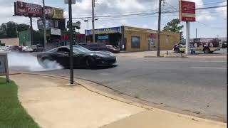 900hp C6 ZR1 does an INSANE BURNOUT!!!