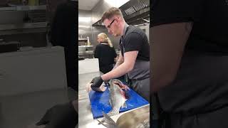 Time-lapse of Cal filleting our fresh, line-caught Local Bass