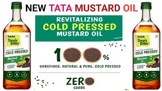 TATA Cold Pressed Mustard Oil 1L | New | #unboxing