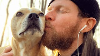 Man's bond with his senior deaf dog is unlike any other