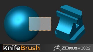 The All New Knife Brushes in ZBrush 2022! Ad