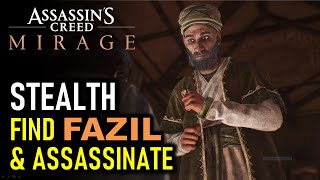 Find Fazil The Great Scholar \u0026 Assassinate Fazil | Assassin's Creed Mirage (AC Mirage)