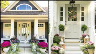 Top 10 ! front porch makeover ideas - front door flower & plant decor ideas - amazing craft ideas