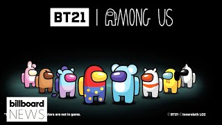 BTS Tease Collaboration With Popular Game ‘Among Us’ | Billboard News