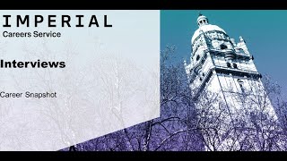 Career Snapshot - Interviews