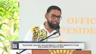 TEACHERS’ SALARY ADJUSTMENTS, OTHER BENEFITS TO BE DISCUSSED BY MONTH END