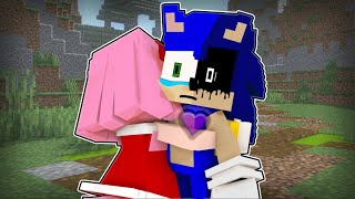 Sonic Losing Mind - (HAPPY Ending) - FNF Minecraft Animation - Animated
