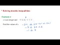 igcse math crash course 2.4 inequalities in 15 minutes