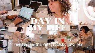 🌸 DITL | content | house chores | errands | rest day