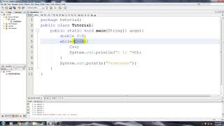 Beginning Java Tutorial: 29 Infinite Loops