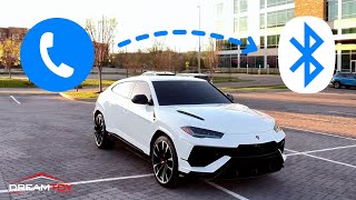 How to Connect Bluetooth and Carplay on a Lamborghini Urus