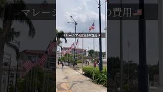 マレーシア旅行の費用公開🇲🇾#shorts #tiktok