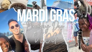 Carnival Mardi Gras Boarding Day Vlog 🎉Come Aboard with Us!