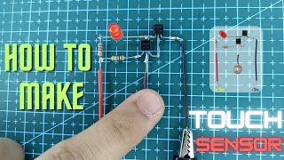 Как сделать датчик касания с BC547? #схема #attiny85 #bc547 #touchswitch #touchsensor #arduino