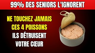 Après 60 ans : 4 Poissons QUI DÉTRUISENT votre santé (et 4 à manger absolument) 🐟