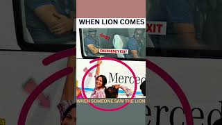 WHEN SOMEONE SAW A LION ON THE STREET | MS DHONI STATUS