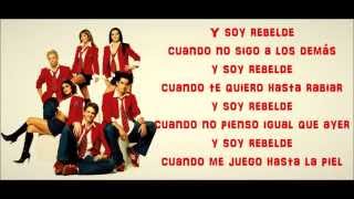 Rebelde (letra) RBD