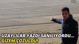 Uzaylılar yazdı sanılıyordu... Gizem çözüldü!