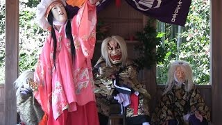 吉野梅園・梅まつり2015　小池原こども神楽『八雲払』その1