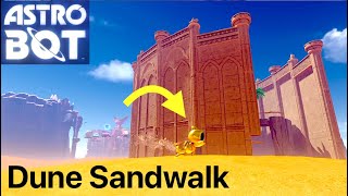 Astro Bot: Dune Sandwalk (Out of Crash Site and Safari Park)